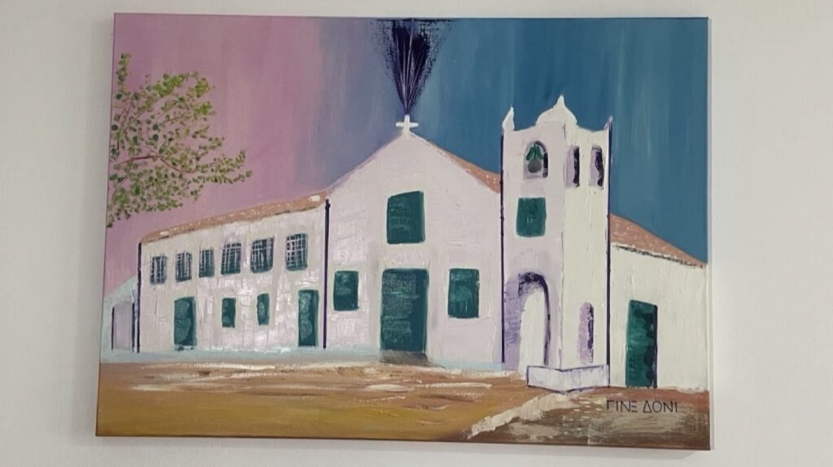 Pintura O Céu se abre